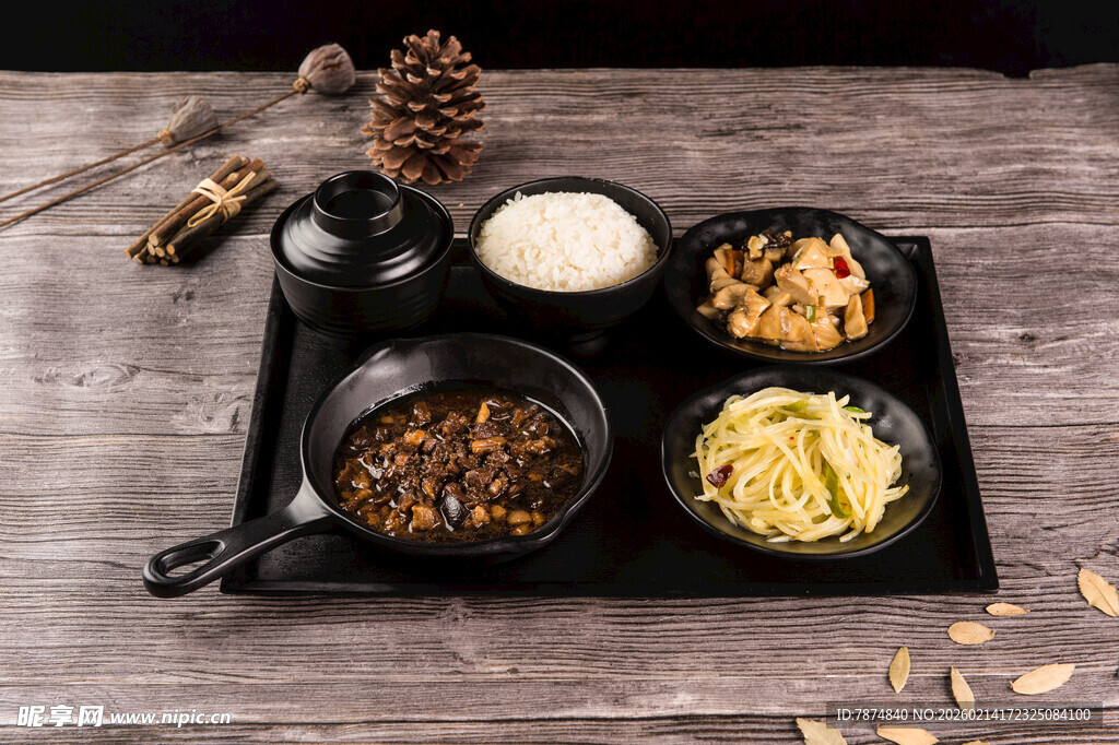 中式美味四碟套餐