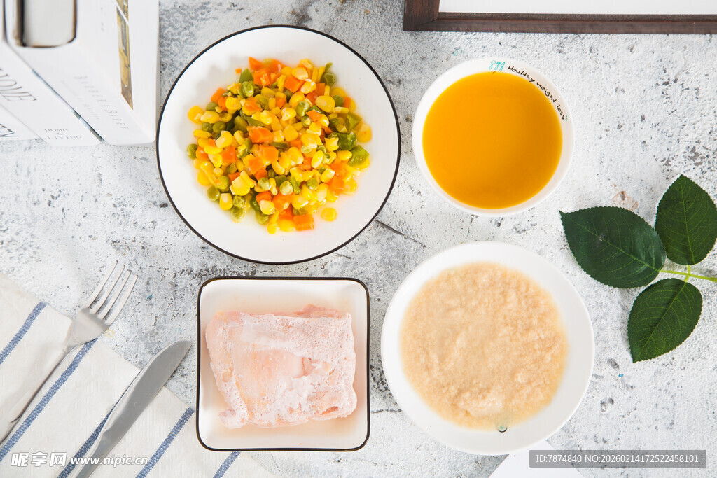 多样食材组合 开启美味烹饪