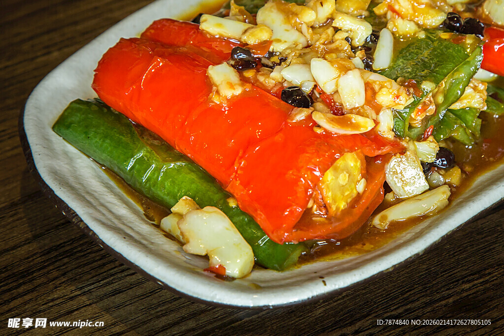 彩椒酿菜 美味营养佳肴