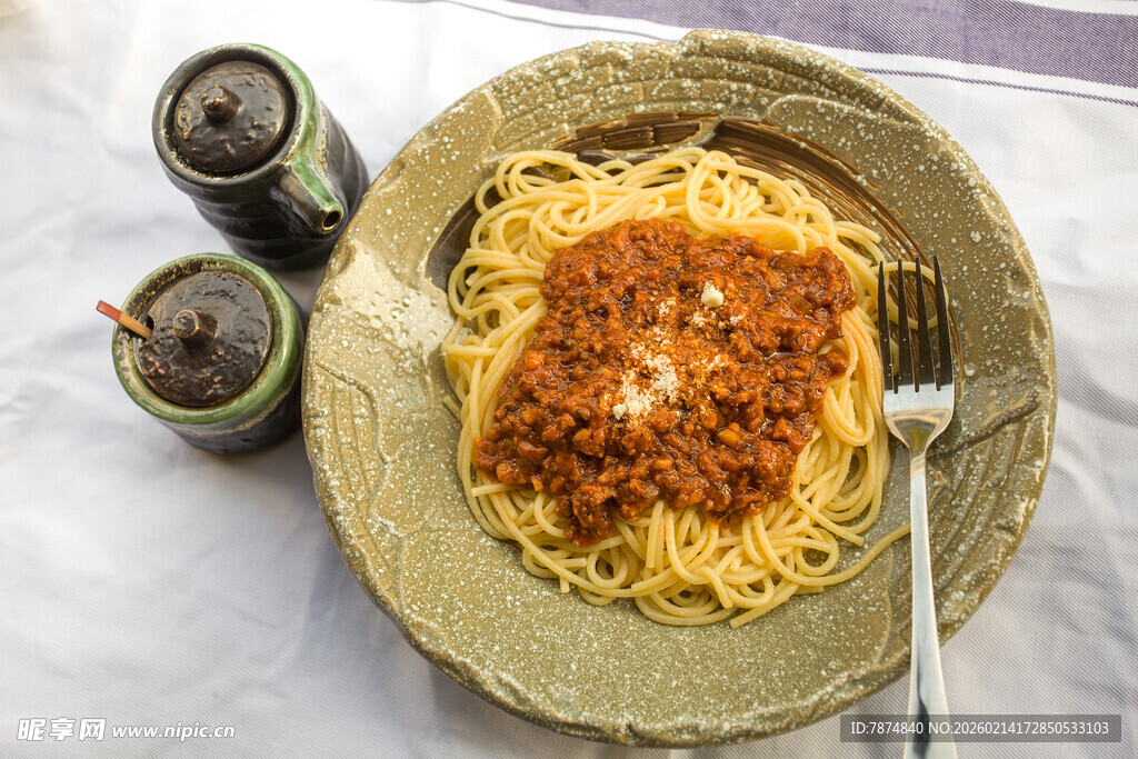 肉酱意大利面配调料瓶
