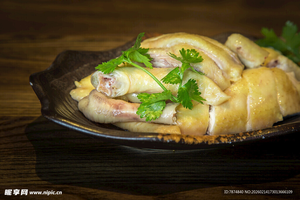 美味白切鸡 鲜香诱人