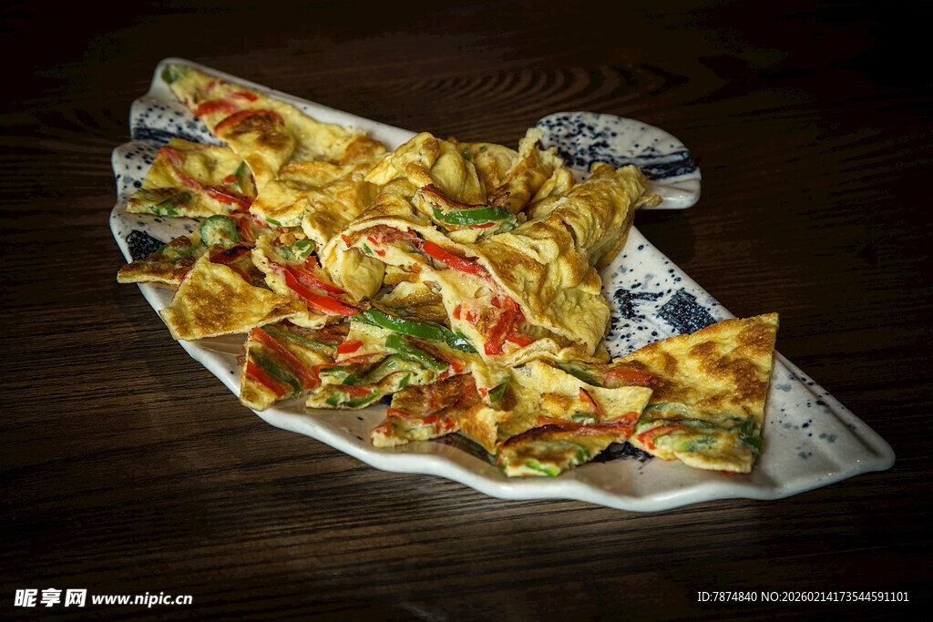 美味墨西哥玉米片拼盘