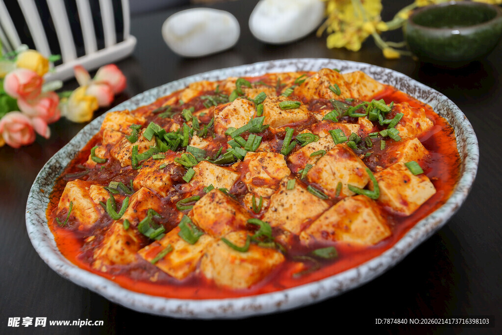 麻辣鲜香的美味麻婆豆腐