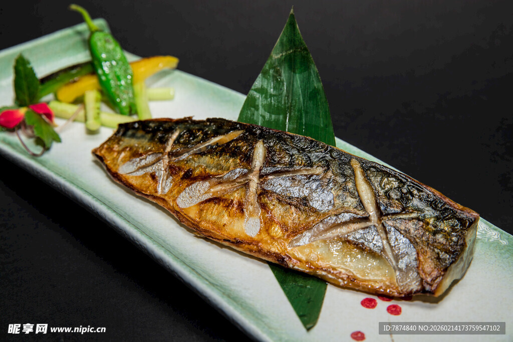 香煎风味鱼 摆盘精致