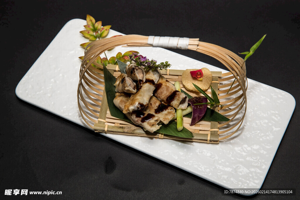 创意造型的美味糕点