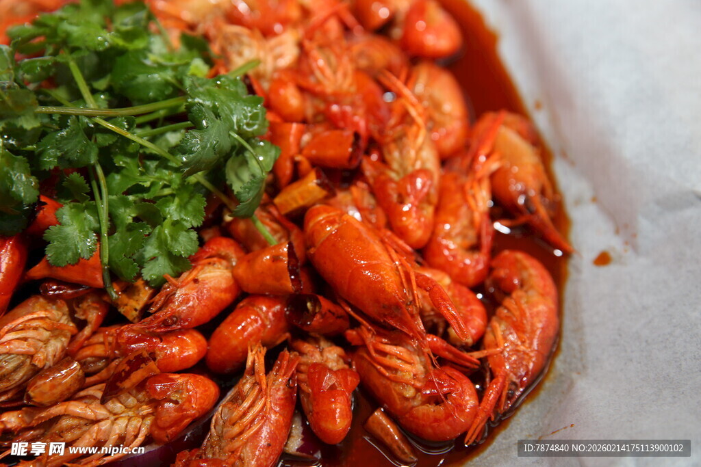 美味小龙虾 鲜香诱人