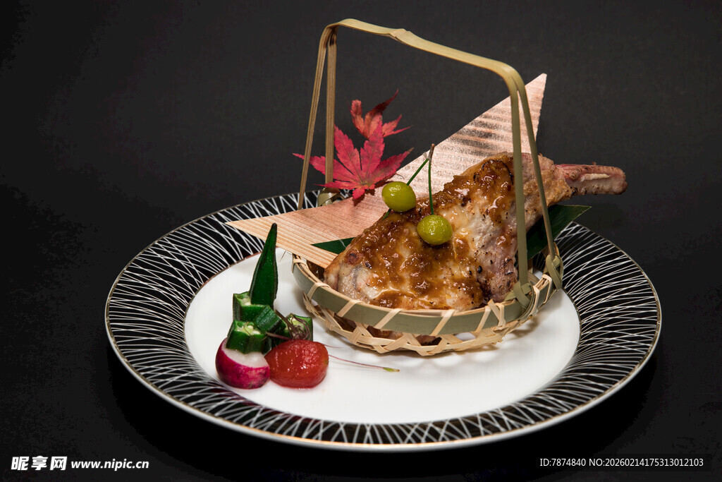 精致创意西餐摆盘