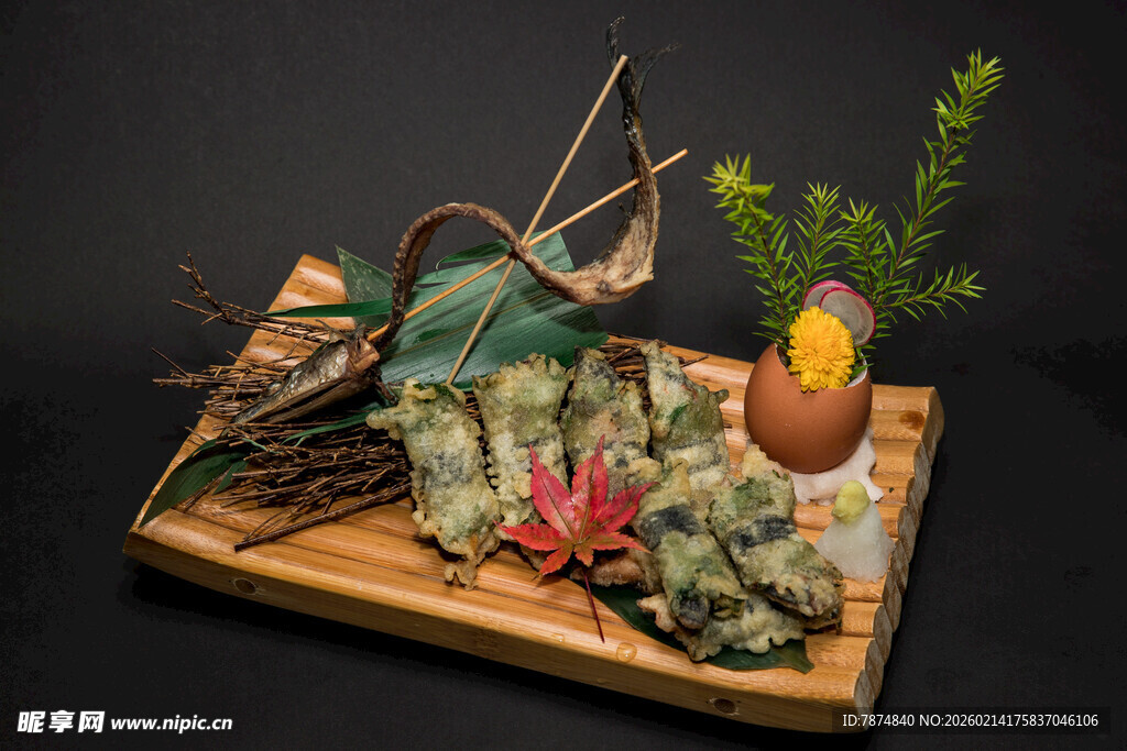 日式禅意植物摆件组合