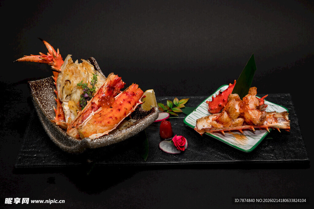 美味海鲜拼盘 视觉盛宴