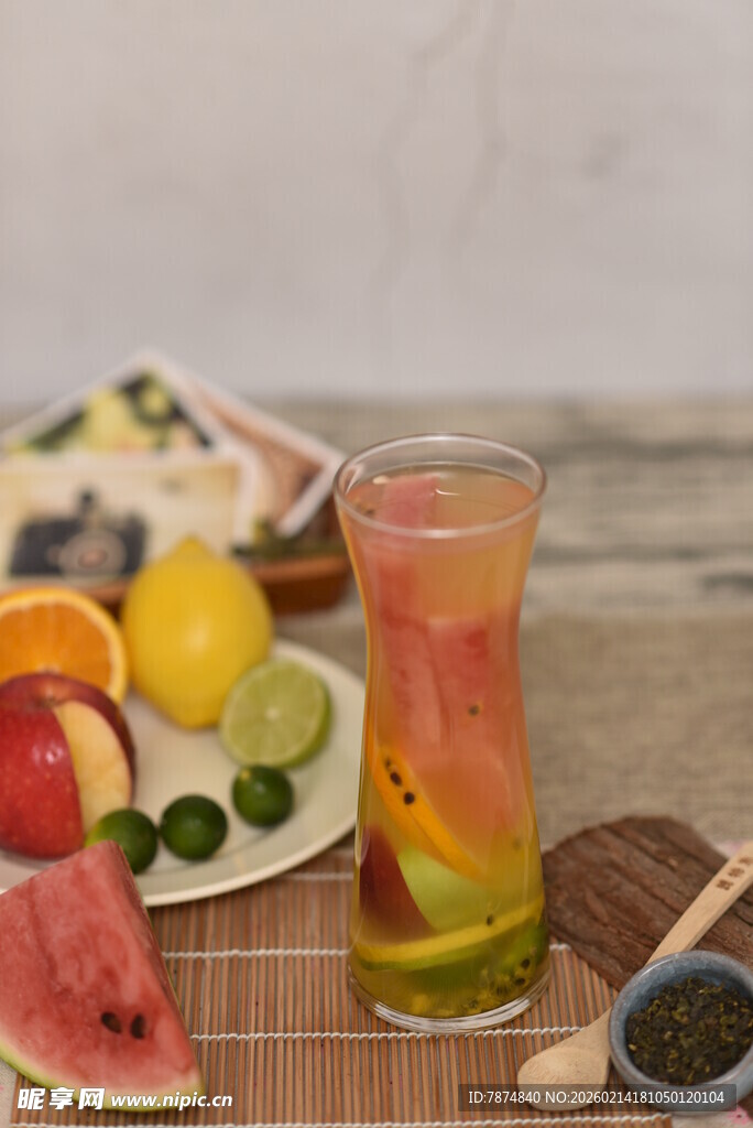 缤纷水果泡饮 清爽一夏