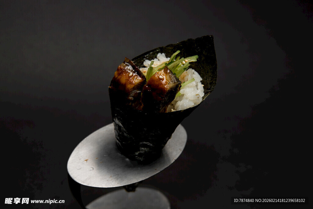 精致寿司摆盘美食