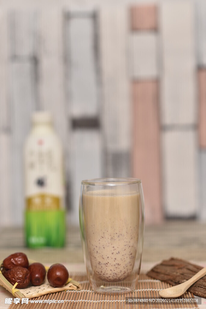 红枣奶昔与周边美食