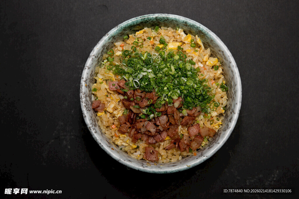 美味培根玉米炒饭