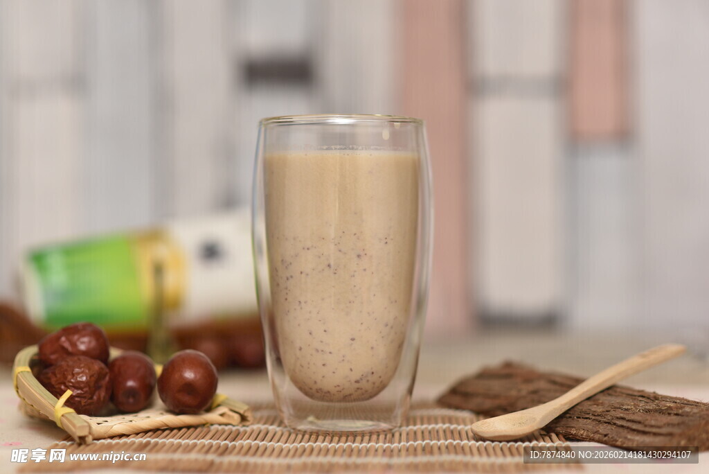 红枣奶昔 营养美味饮品