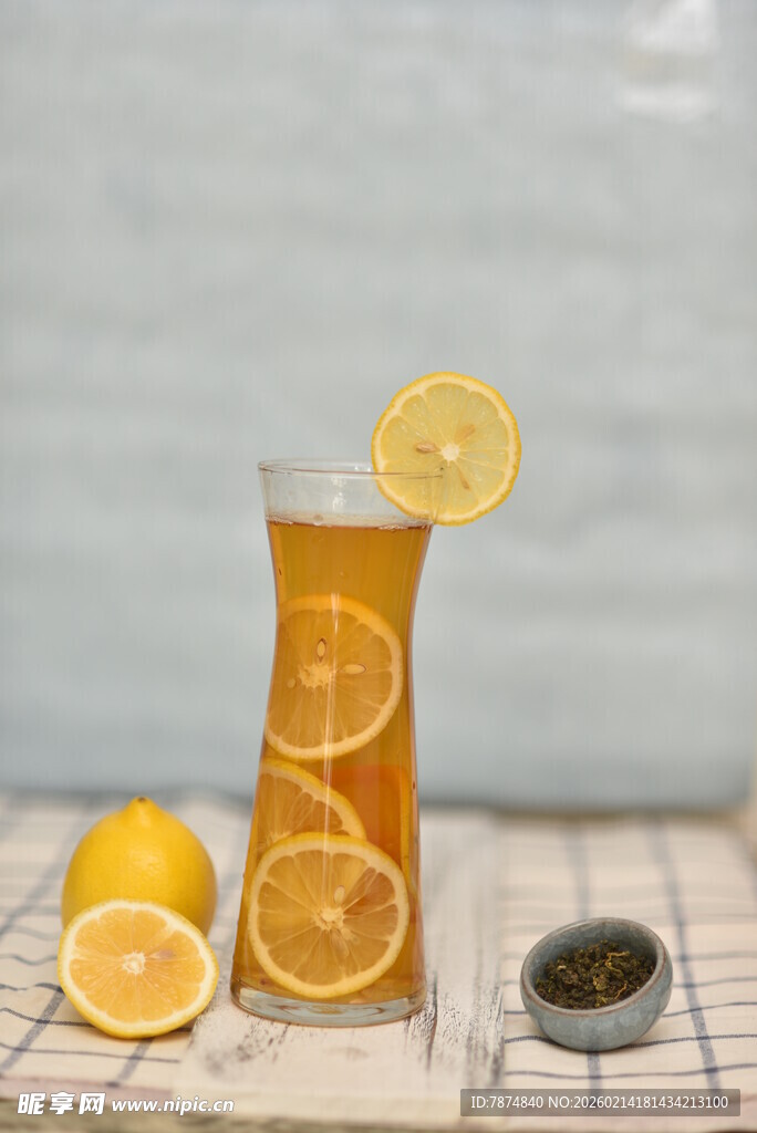 柠檬茶饮 清新惬意时光