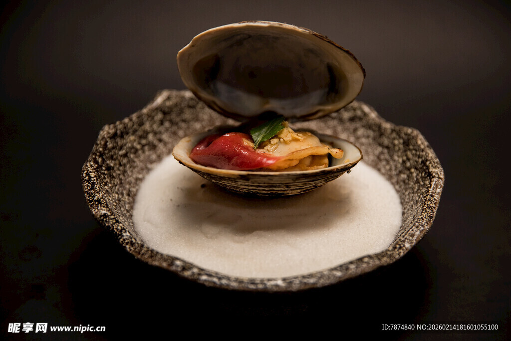 精致海蛎美食摆盘