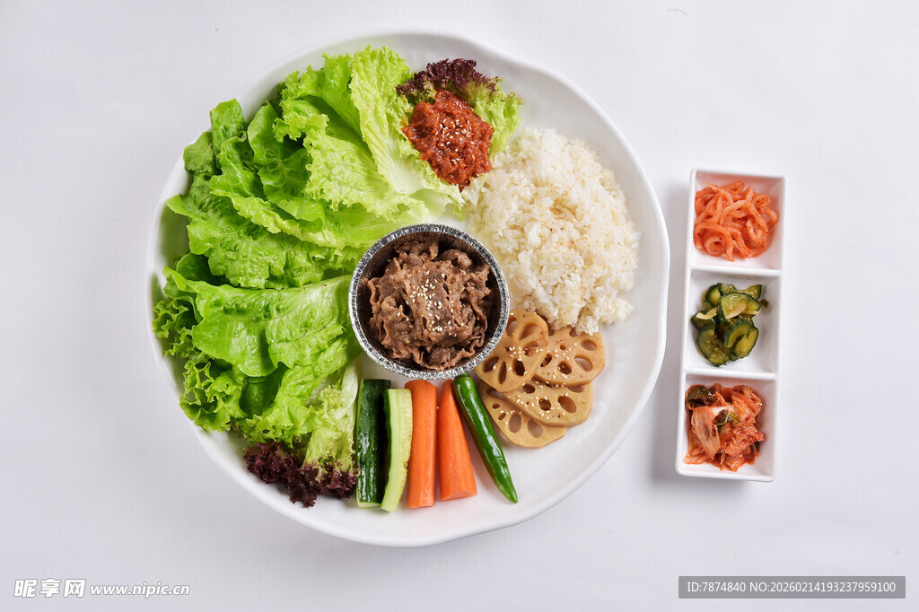 营养丰富的多样美食套餐