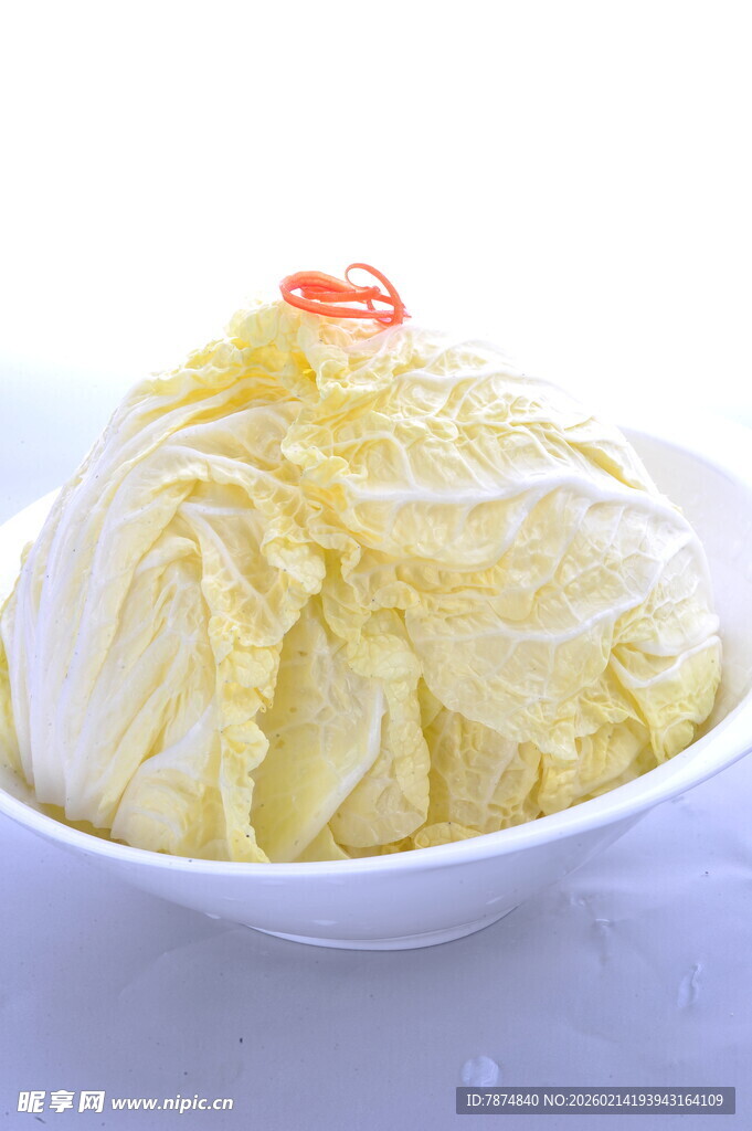 碗中鲜嫩大白菜