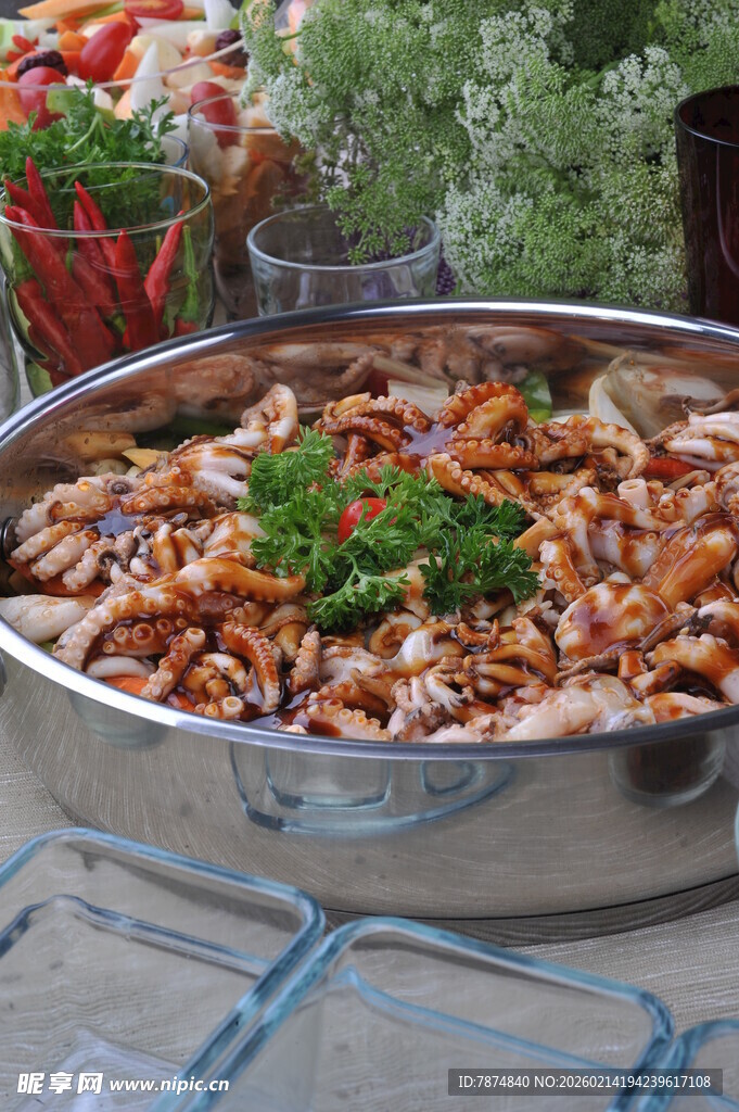 美味海鲜大拼盘