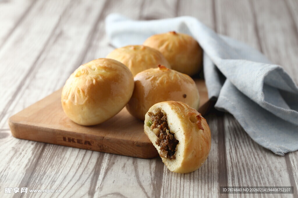 美味鲜肉酥皮点心