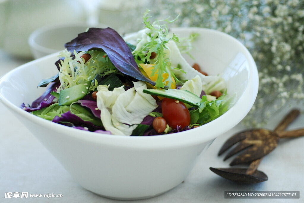 美味蔬菜沙拉 营养又健康