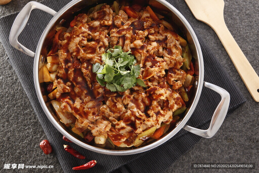 美味肉酱一锅端