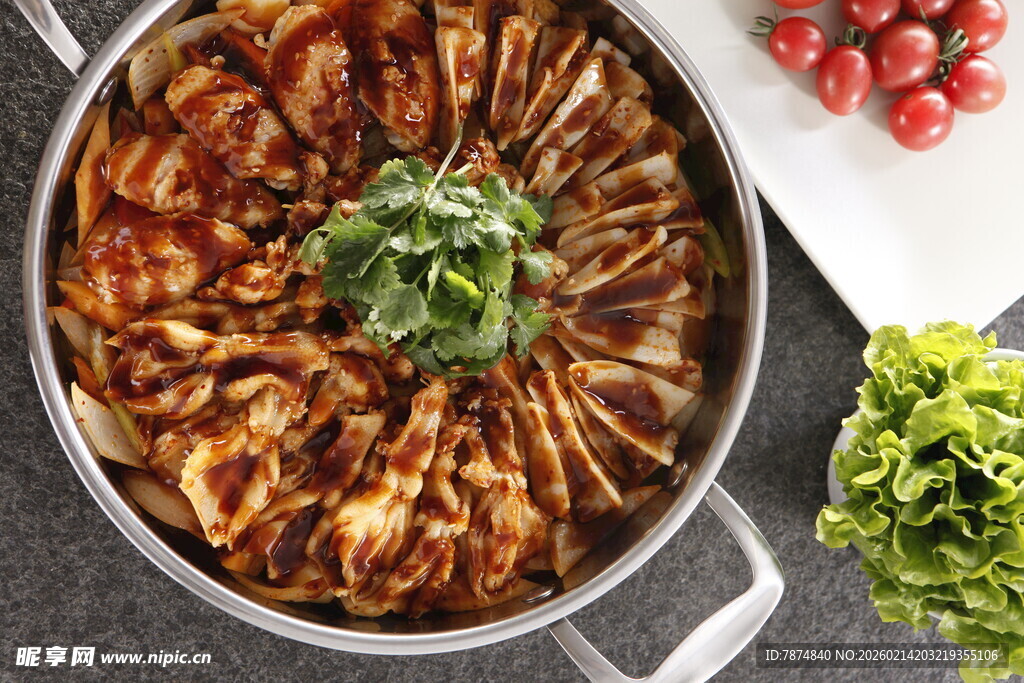 美味韩式烤肉拼盘