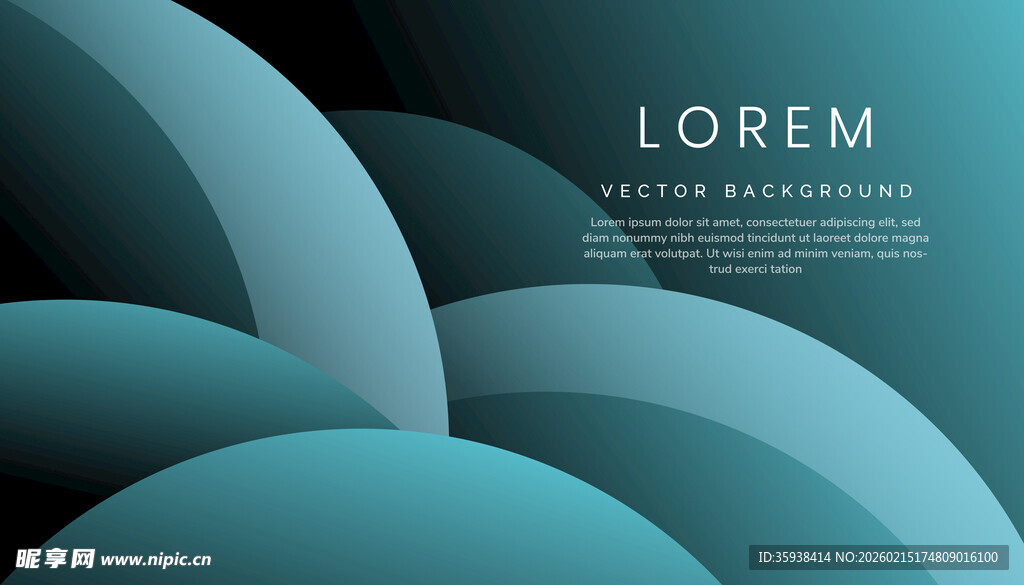 绿色几何抽象背景