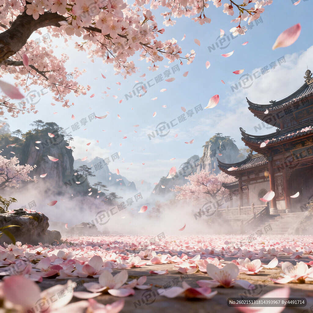 游戏梦幻唯美新中式风景 超高清