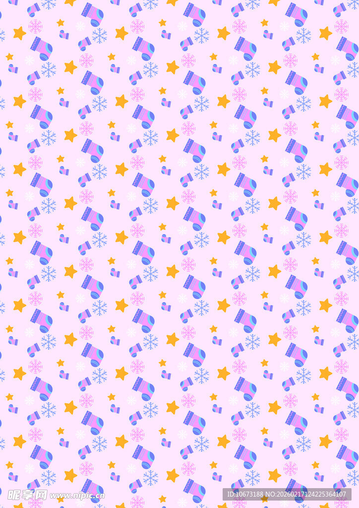 紫色花朵渐变图案背景