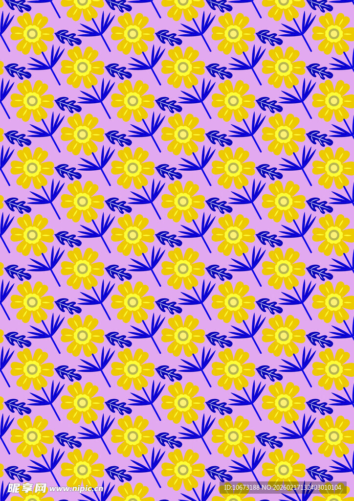 黄紫相间几何图案纹理