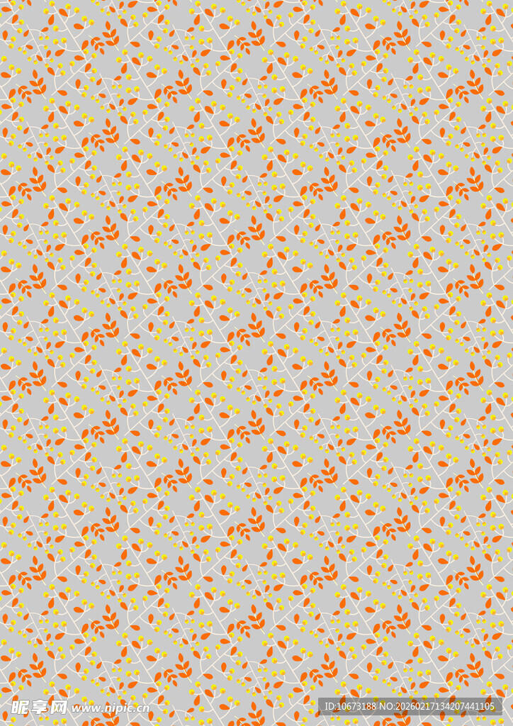 碎花图案背景纹理