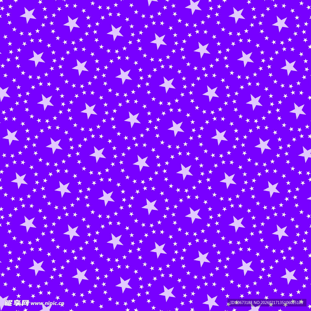 紫色星星图案背景