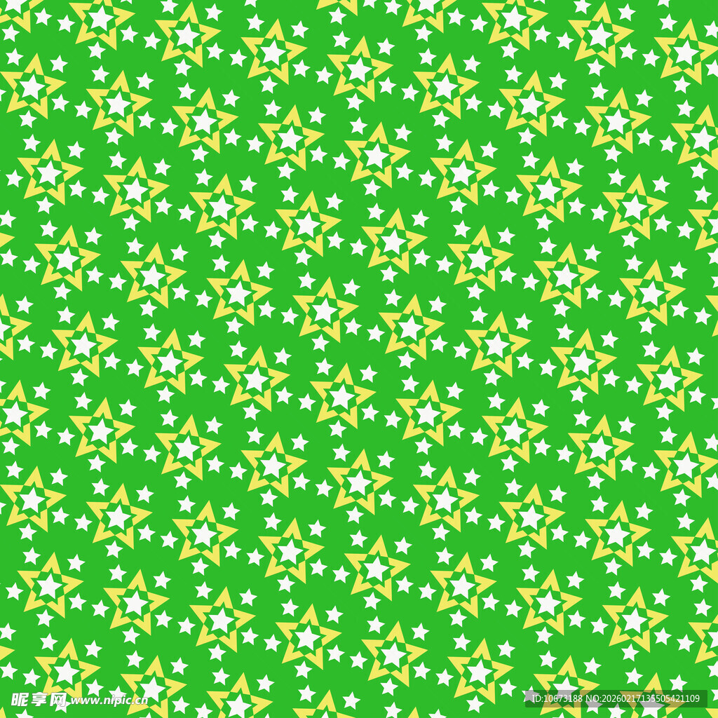 绿色小花图案背景图