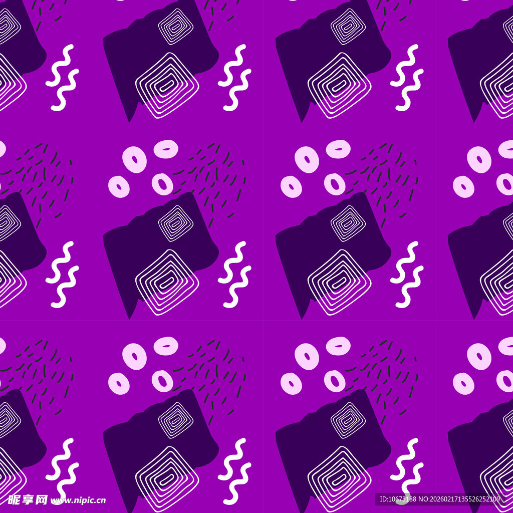 紫色背景相机图案设计