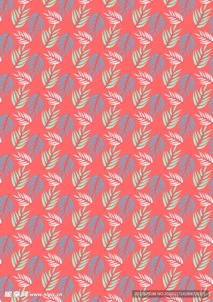 粉色花卉图案纹理背景