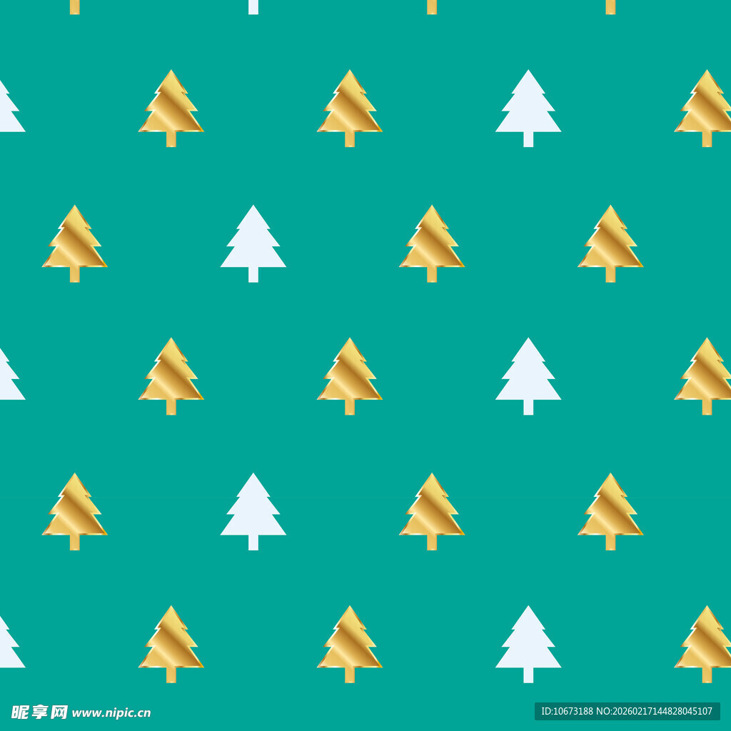 圣诞风树木图案背景