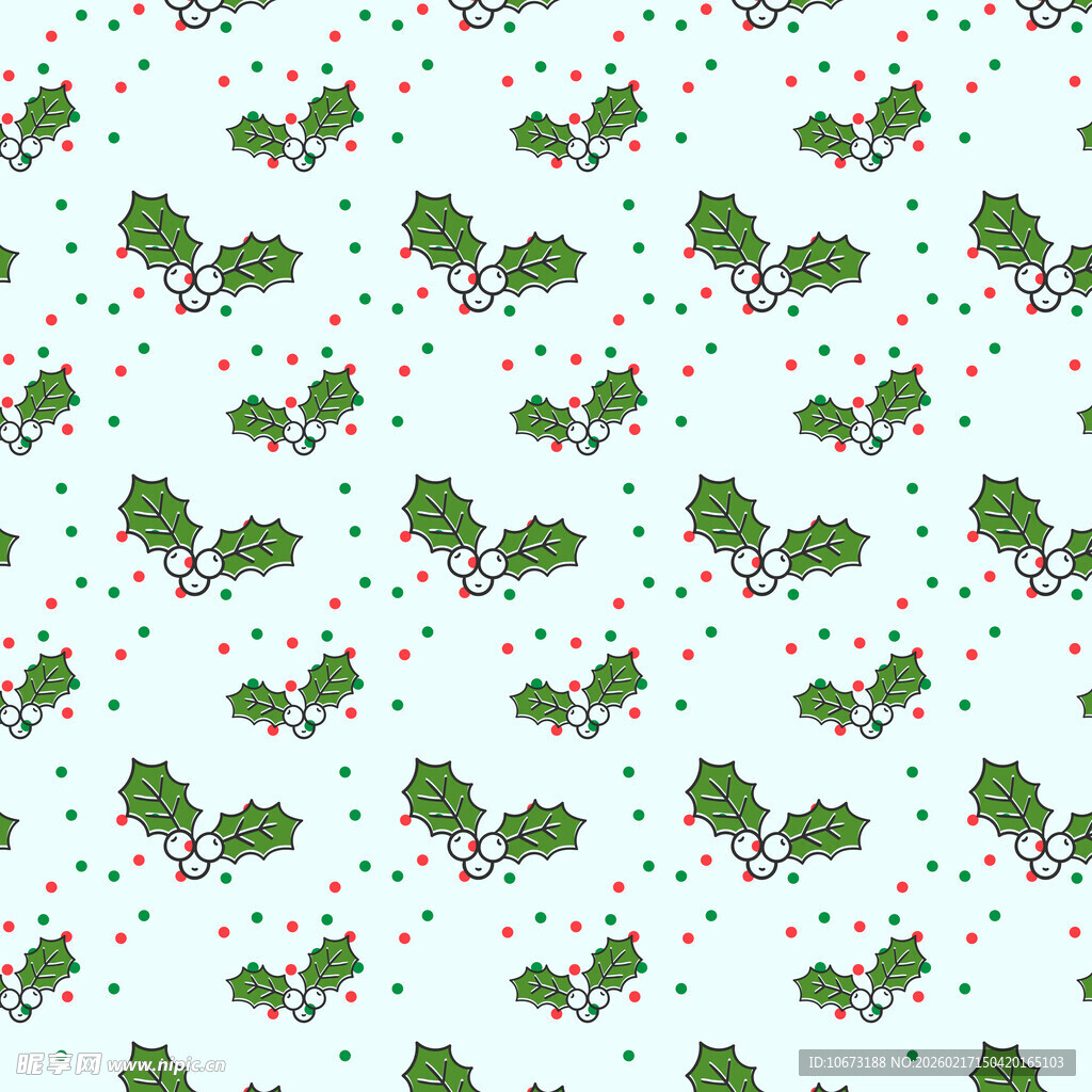 绿色小树图案背景纹理