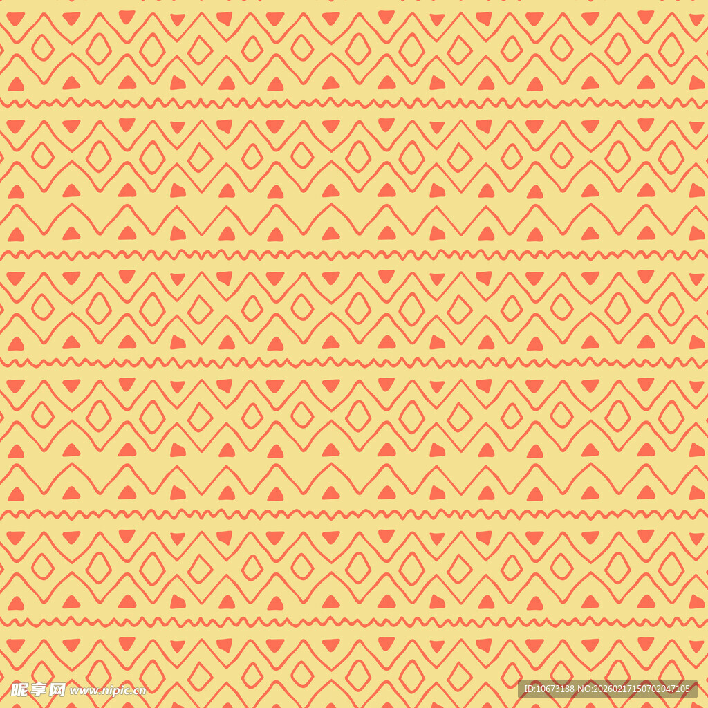 复古几何花纹背景图案