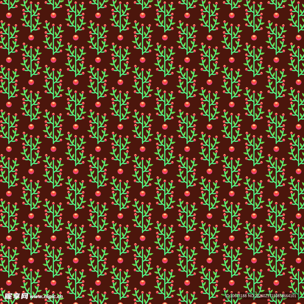 圣诞红绿图案纹理背景