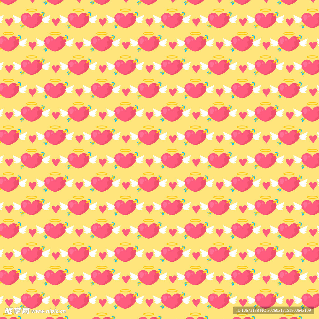 可爱桃子图案背景