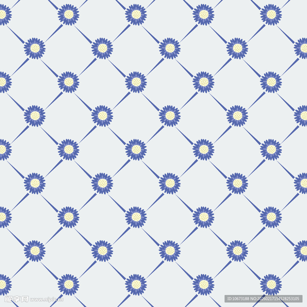 蓝白几何图案纹理背景