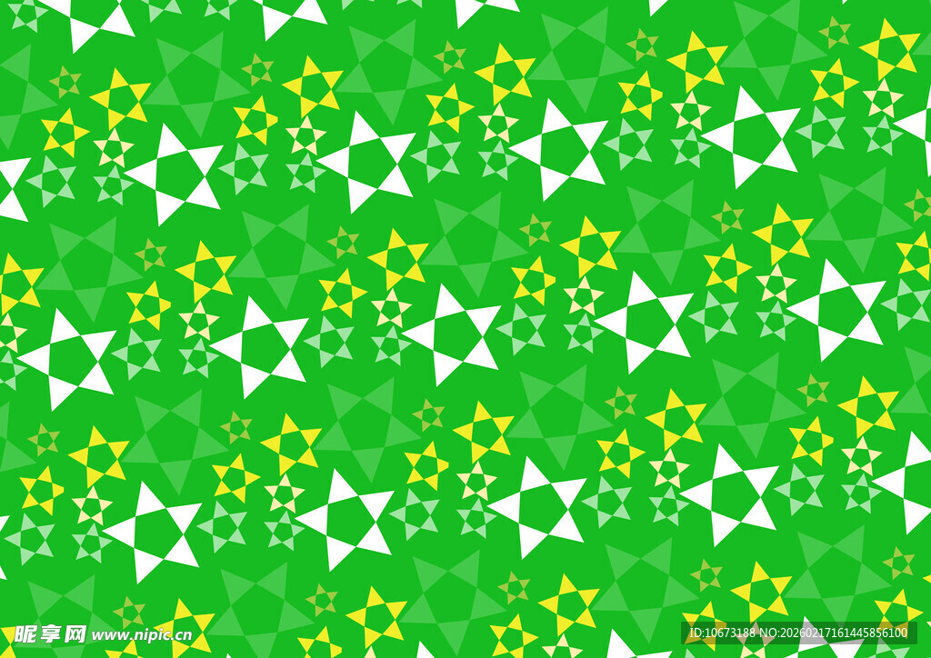 绿色花卉图案背景纹理