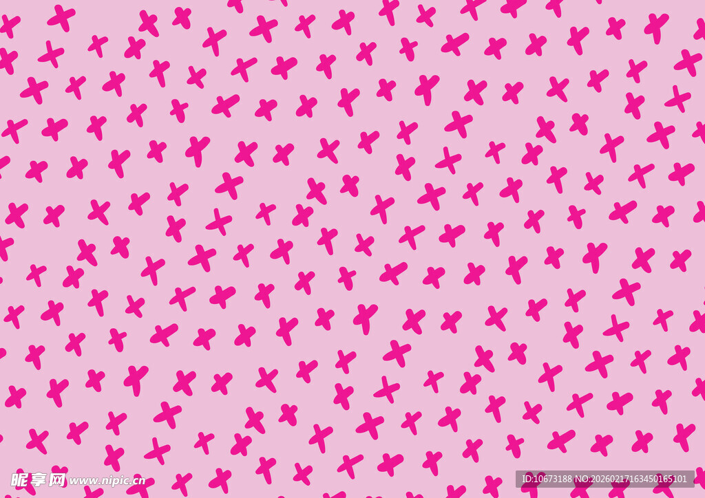 粉色爱心图案背景纹理