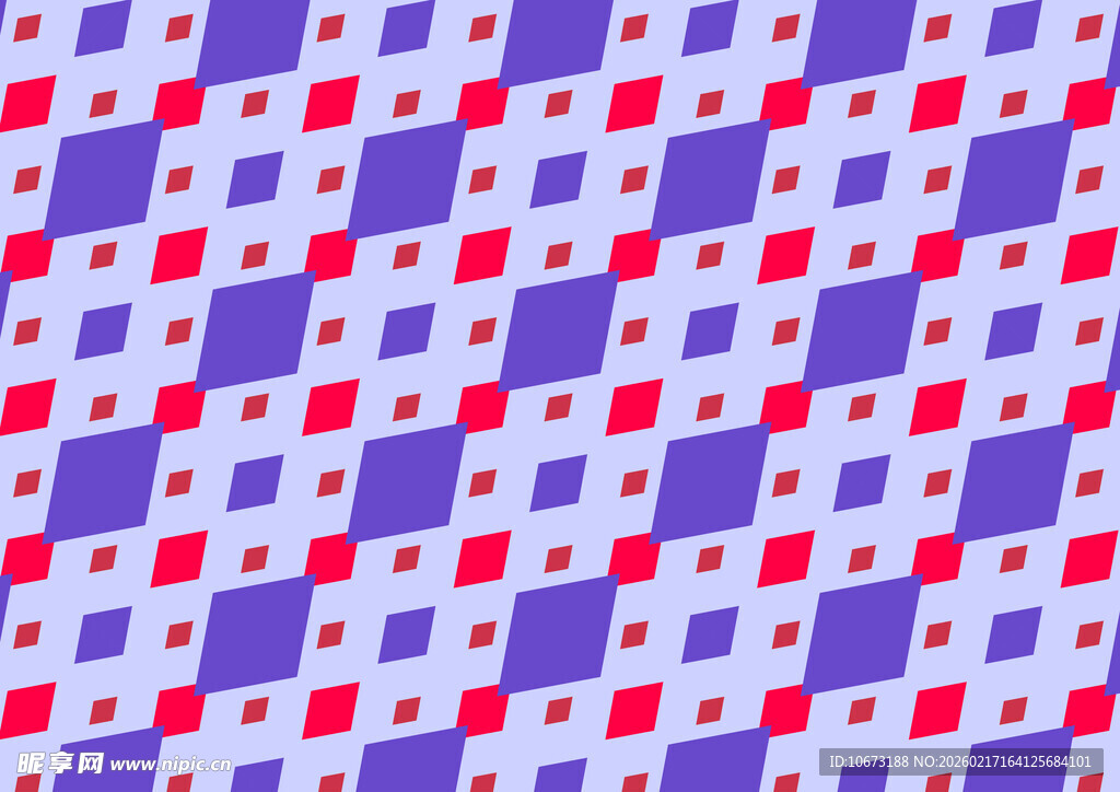 几何图案彩色方格背景