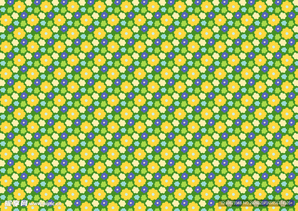 黄绿几何图案纹理背景