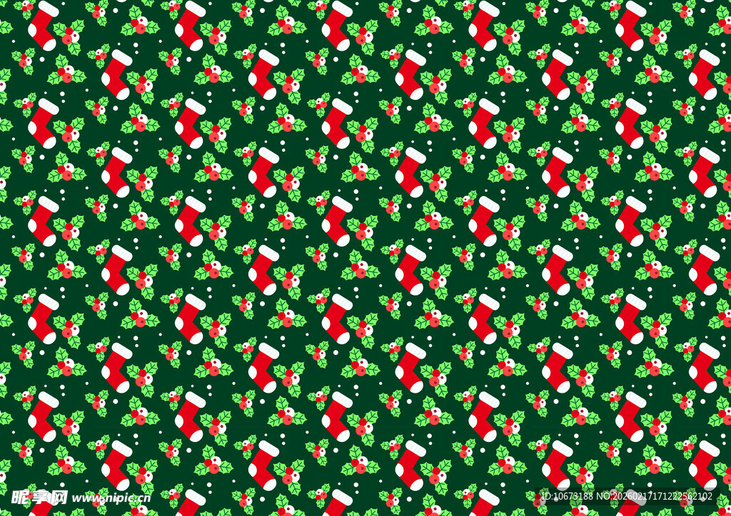圣诞糖果棒图案背景