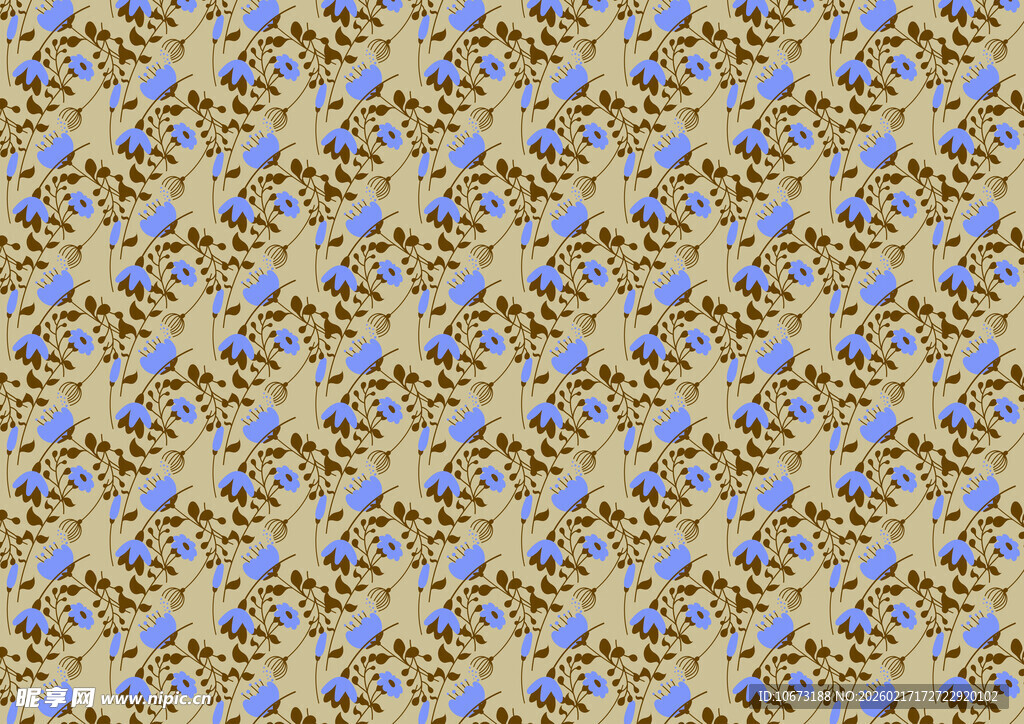 蓝黄相间几何图案纹理