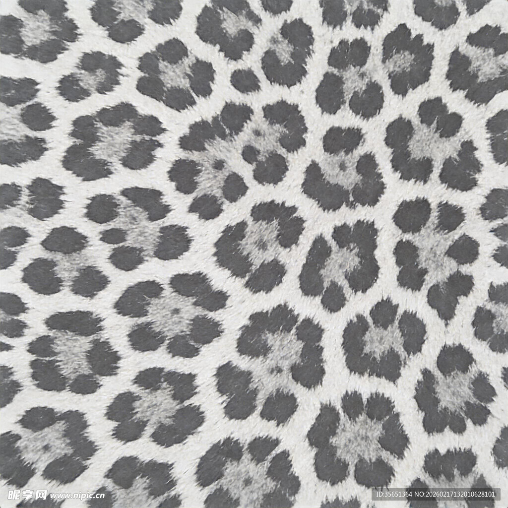 灰色豹纹图案纹理