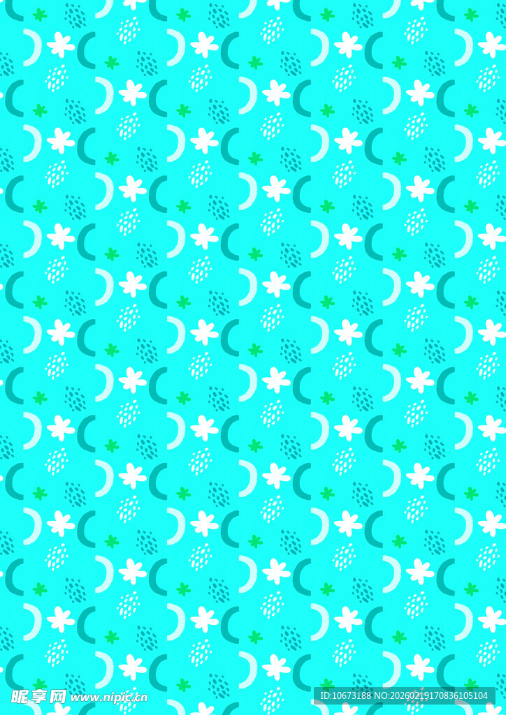 蓝绿色几何图案背景纹理